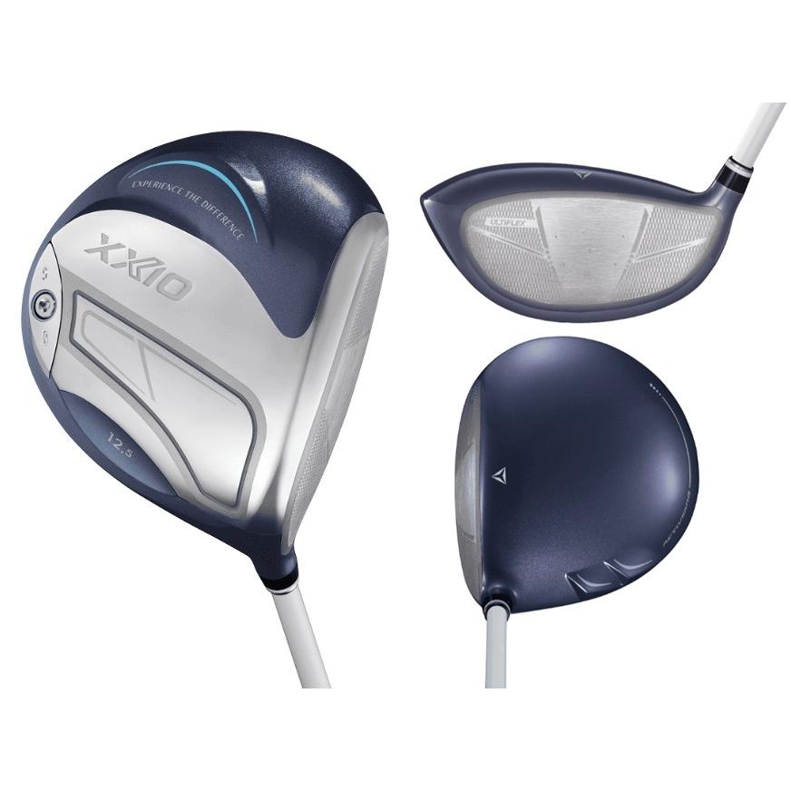 レディースゴルフセット XXIO　1W FW　UTアイアン　PT　10本　右利き XXIO セット販売 10本セット XXIO14 ブルー/ホワイト レディース 1W×1