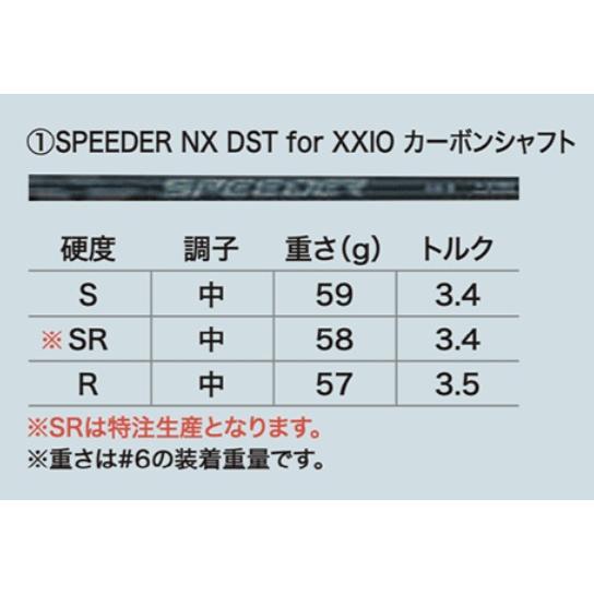 XXIO XXIO14+ 単品アイアン SPEEDER.NX.DST.for.XXIO カーボンシャフト