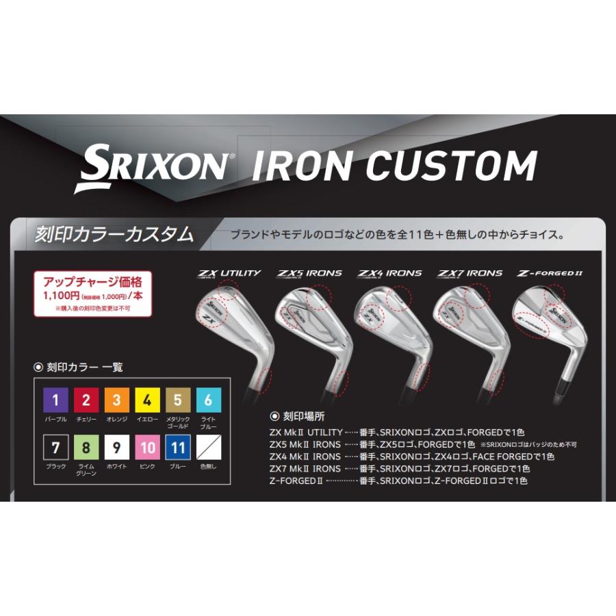 SRIXON カスタムオーダー ダンロップ スリクソン Z-FORGED II Z 