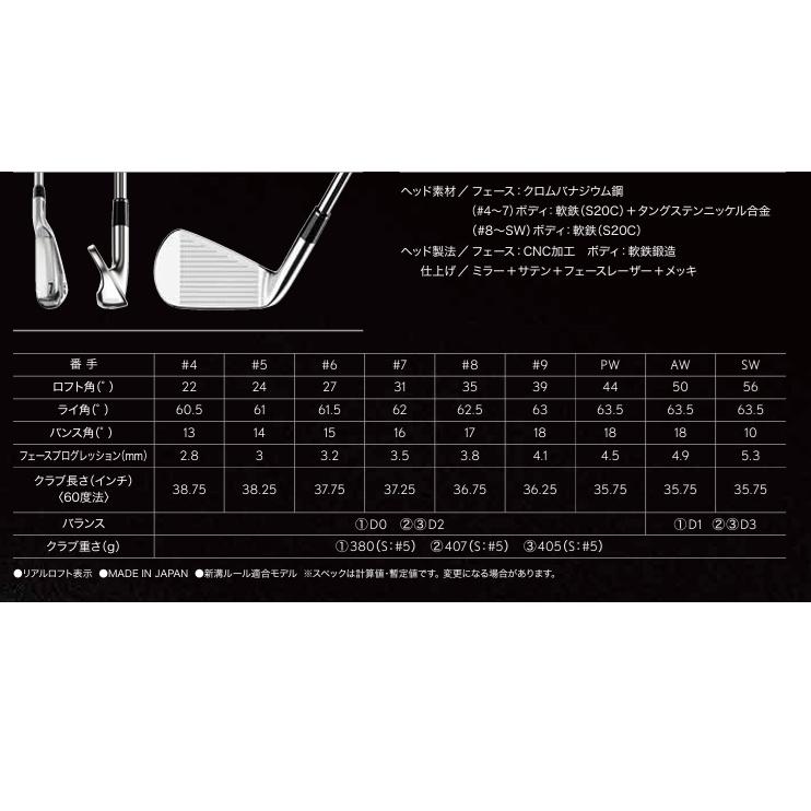 SRIXON カスタムオーダー ダンロップ スリクソン ZXi5 アイアン6本  