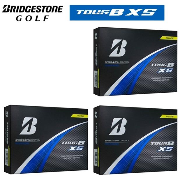 ブリヂストン TOUR B XS ゴルフボール　イエロー 3ダース　2024 ブリヂストン TOUR B XS ゴルフボール イエロー 3ダース 2024