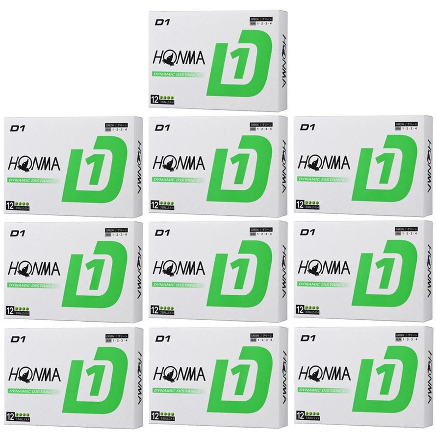 HONMA 本間ゴルフ ボール 2024年モデル D1 10ダースセット HONMA 本間ゴルフ ボール 2024年モデル D1 10ダースセット