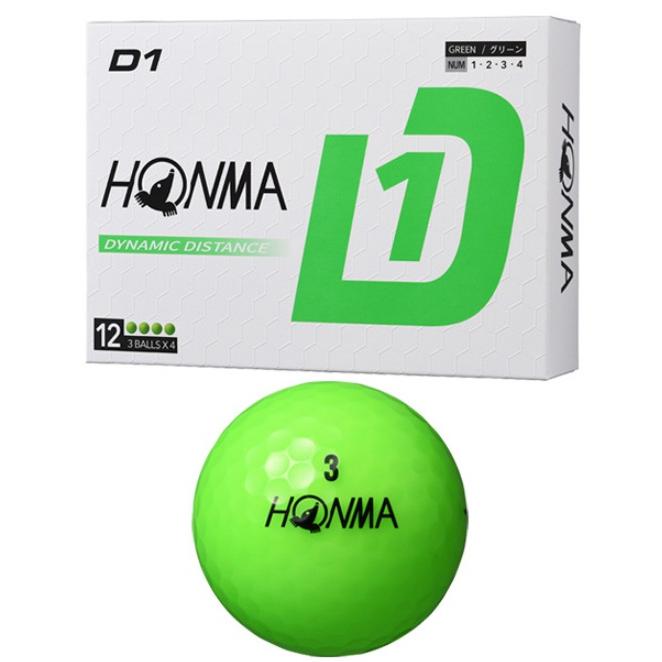 HONMA GOLF（本間ゴルフ） 【2ダース】ホンマゴルフ ボール D1