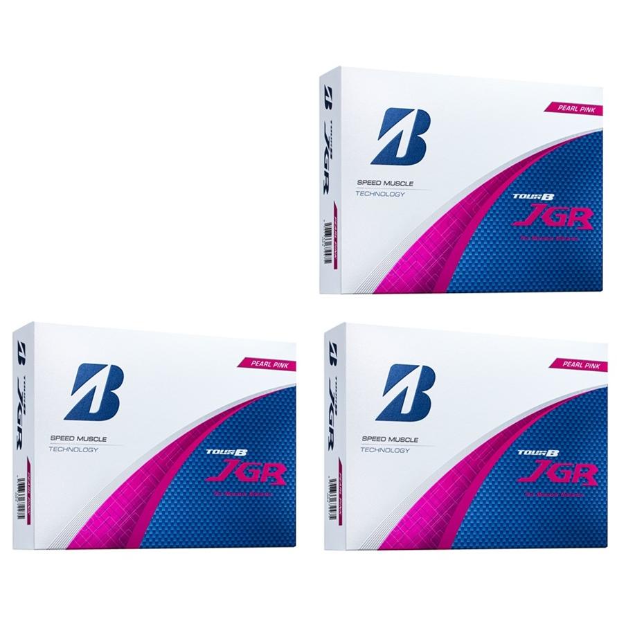 ブリヂストン TOUR B JGR ゴルフボール 60個入3ダース パールピンク BRIDGESTONE GOLF 【3ダース】ブリヂストンゴルフ ボール TOUR B JGR