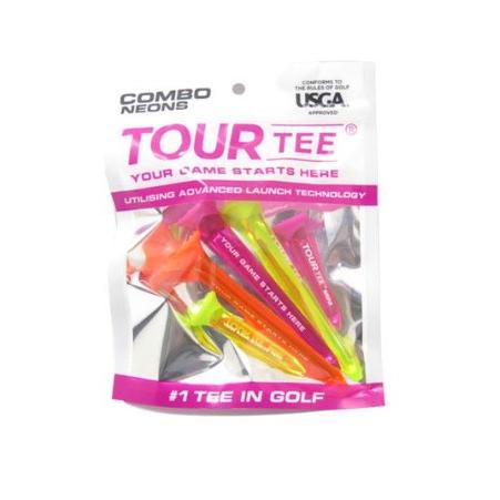 新品 TOUR TEE ツアーティー T-490 5本入り ネオンピンク LITE ツアーティー コンボ Tour Tee Combo T-490 ネオンピンク 5