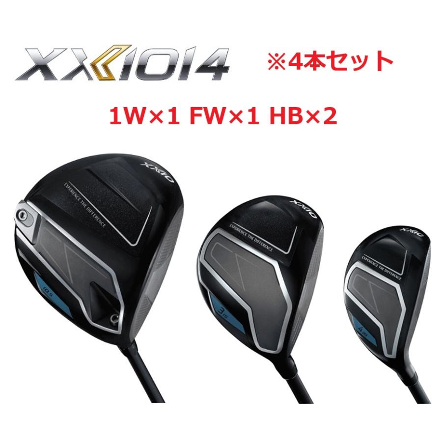 XXIO 【4本セット】ゼクシオ14 メンズ ドライバー×1 フェアウェイ