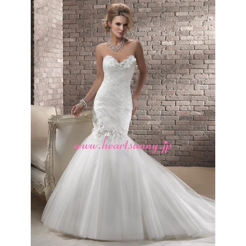 ウェディングドレスレースサテンドッキングトレーン結婚式ドレス