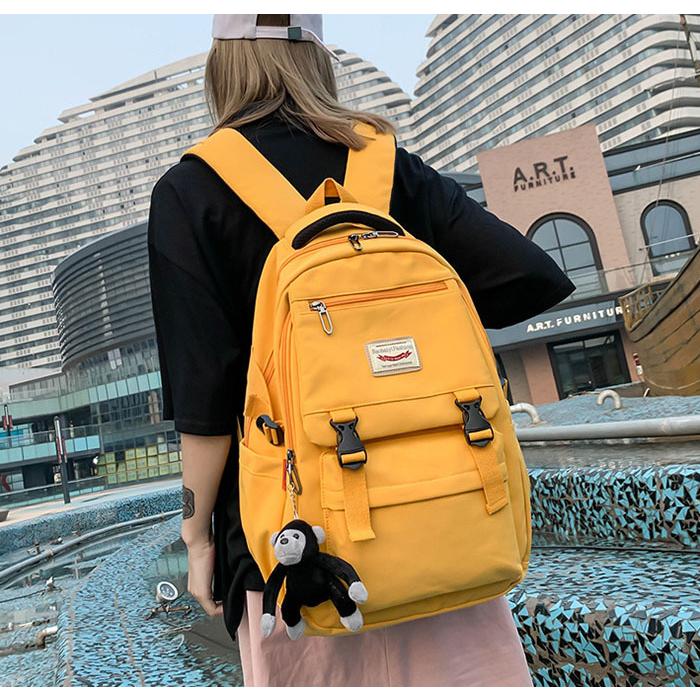 【値下げ】リュックサック メンズ レディース カップル 黄色 大容量 通勤 通学 学生 Amazon.co.jp: [Vaschy] 黄色 リュック レディース, ディパック 通学
