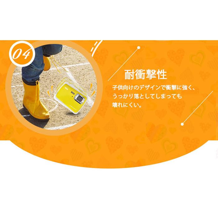 キッズカメラ クリスマスプレゼント 防水 防塵 子供カメラ トイカメラ