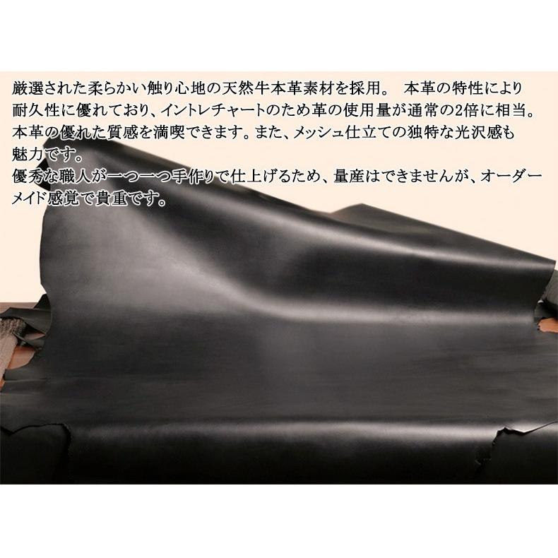 本革 牛革 イントレチャート メンズ クラッチバッグ セカンドバッグ