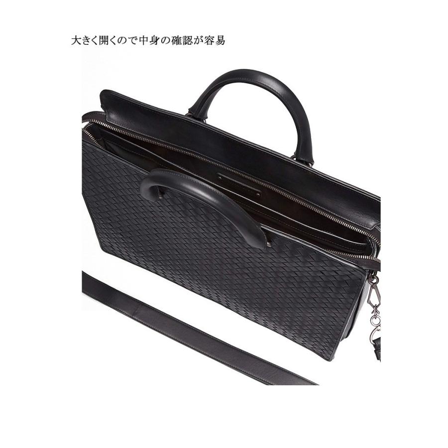 牛革 イントレチャート 本革 ビジネスバッグ メンズ 出張 レザー