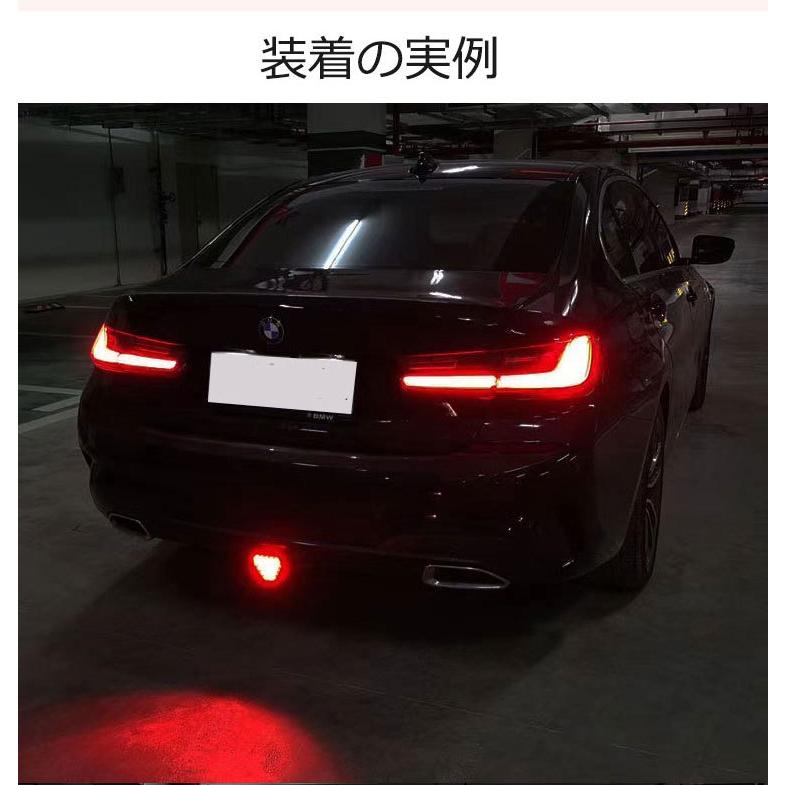 F1風 バック フォグ ランプ LEDバックフォグ 20LED 20連高速点滅バック