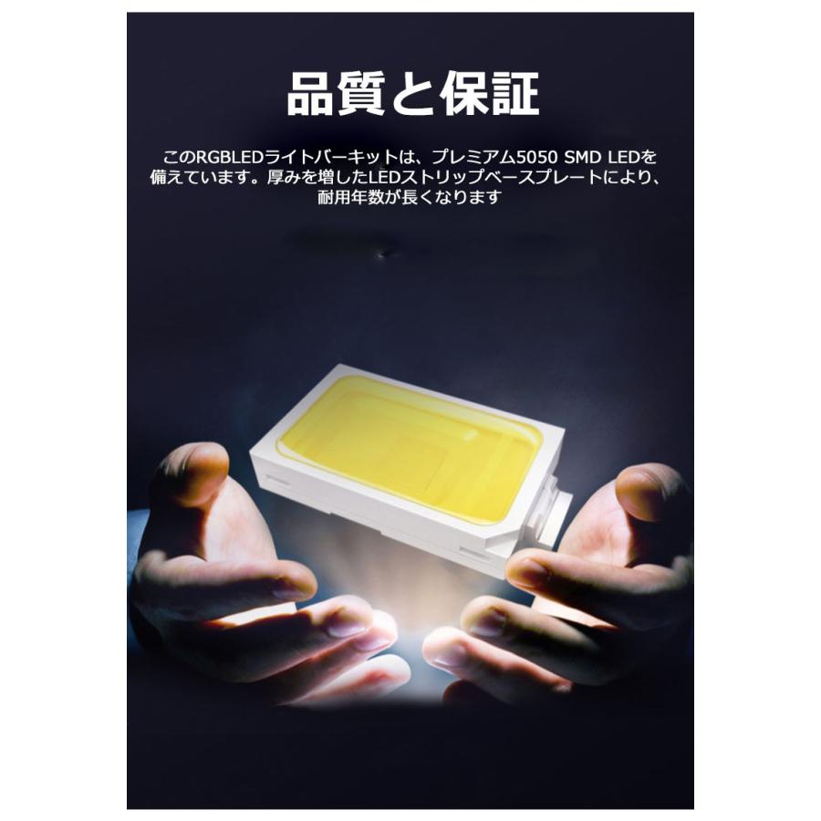 BANNAI ledテープライト テープライト RGB USB 間接照明 3m/5m セット
