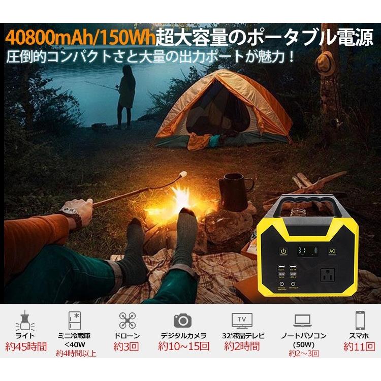 防災対策 ポータブル電源 車中泊グッズ 蓄電池 家庭用 40800mAh 防災対策 ポータブル電源 車中泊グッズ 蓄電池 家庭用 40800mAh