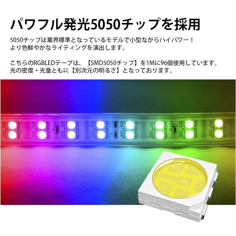 RGB ledテープライトイルミネーション BANNAI AC100V 5050SMD RGB ledテープライトイルミネーション BANNAI AC100V 5050SMD