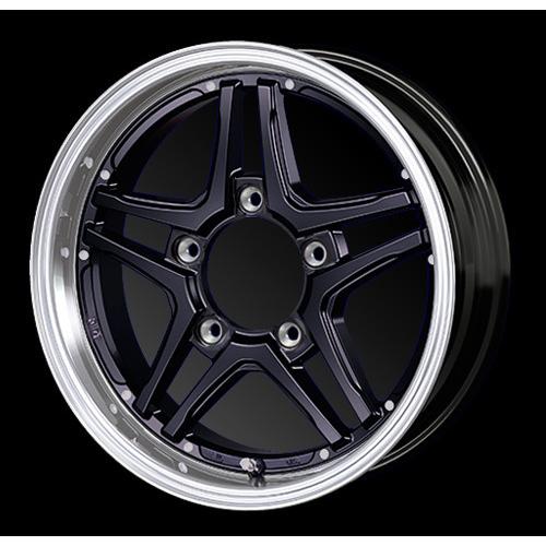 1本 ジムニー 新品 ホイール 16インチ 16×5.5 +20 5/139.7 ブラック J 