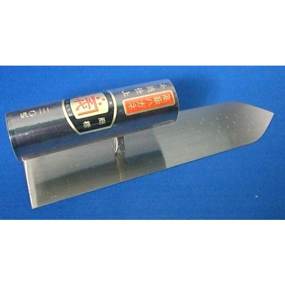 五百蔵 鏝 こて カネ千代 本職用 本焼仕上鏝 (黒柄) 300mm : ハーティ