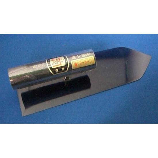 五百蔵 鏝 こて カネ千代 本職用ステン上浦鏝 (黒柄) 270mm