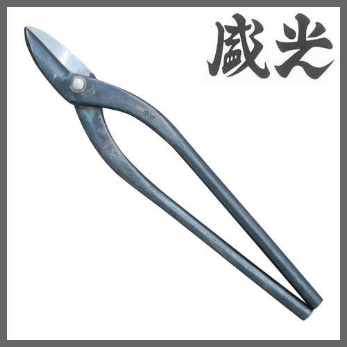 盛光（モリミツ） 金切鋏 輝盛光 ステン厚物柳刃390 : ハーティ