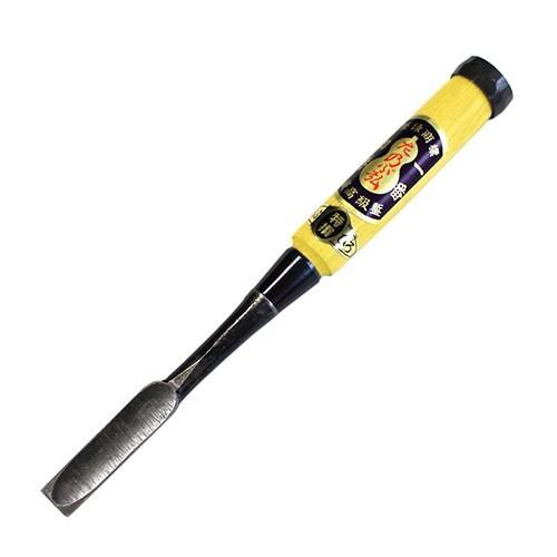 播州三木 岩崎のみ 左のぶ弘 追入鑿 グミ柄 一枚裏 五分(15mm) 黒裏
