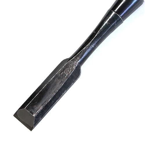 播州三木 岩崎のみ 左のぶ弘 追入鑿 グミ柄 一枚裏 五分(15mm) 黒裏