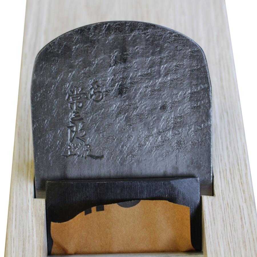 常三郎 名門常三郎 70mm スリ台 右利き用鉋 1尺3寸台 特別刃物鋼 白樫