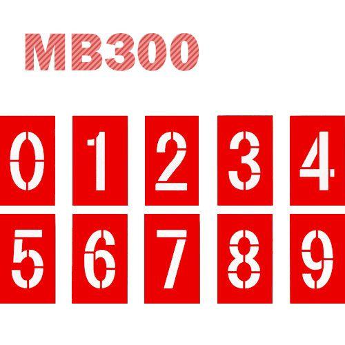myzox（マイゾックス） マーキングプレート マー坊MB300 数字
