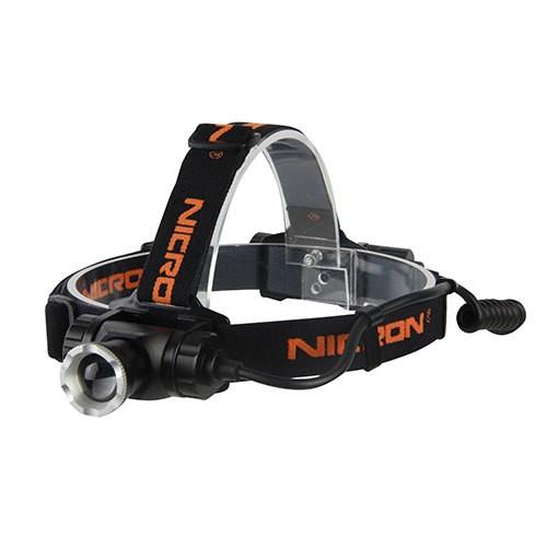 Nicron LED前照灯 H30F 興味の中心役立つこと付き添い人 明るさ最大限度900lm 内蔵申し受ける池 雨合羽防塵IP65 ニクロン