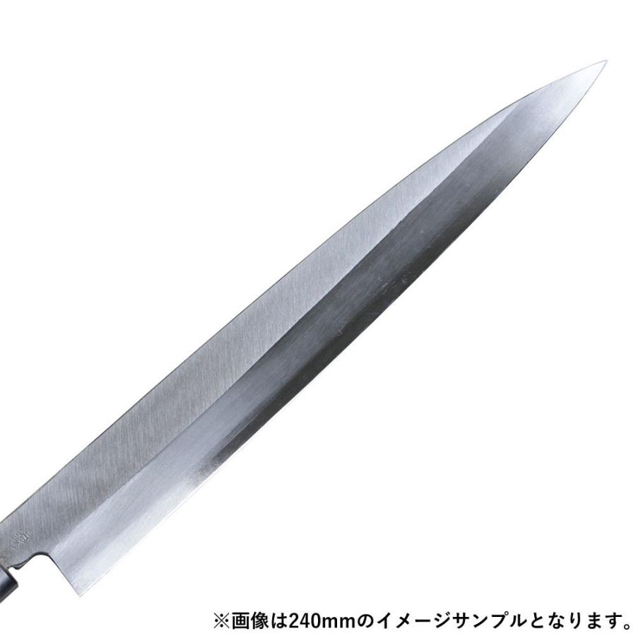 島谷 柳刃包丁 210mm 銀紙鋼 紫檀柄 安来鋼 本格鍛造 正夫包丁 刺身