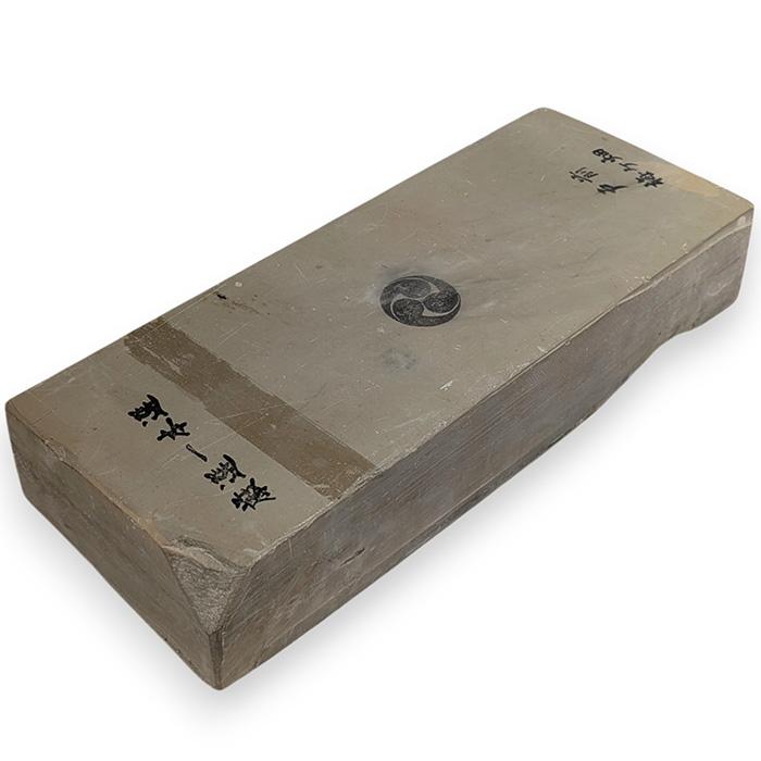京都産 天然砥石 No.581 梅が畑戸前 刃研ぎ 包丁研ぎ 刃物研ぎ 仕上砥石【限定価格】_1