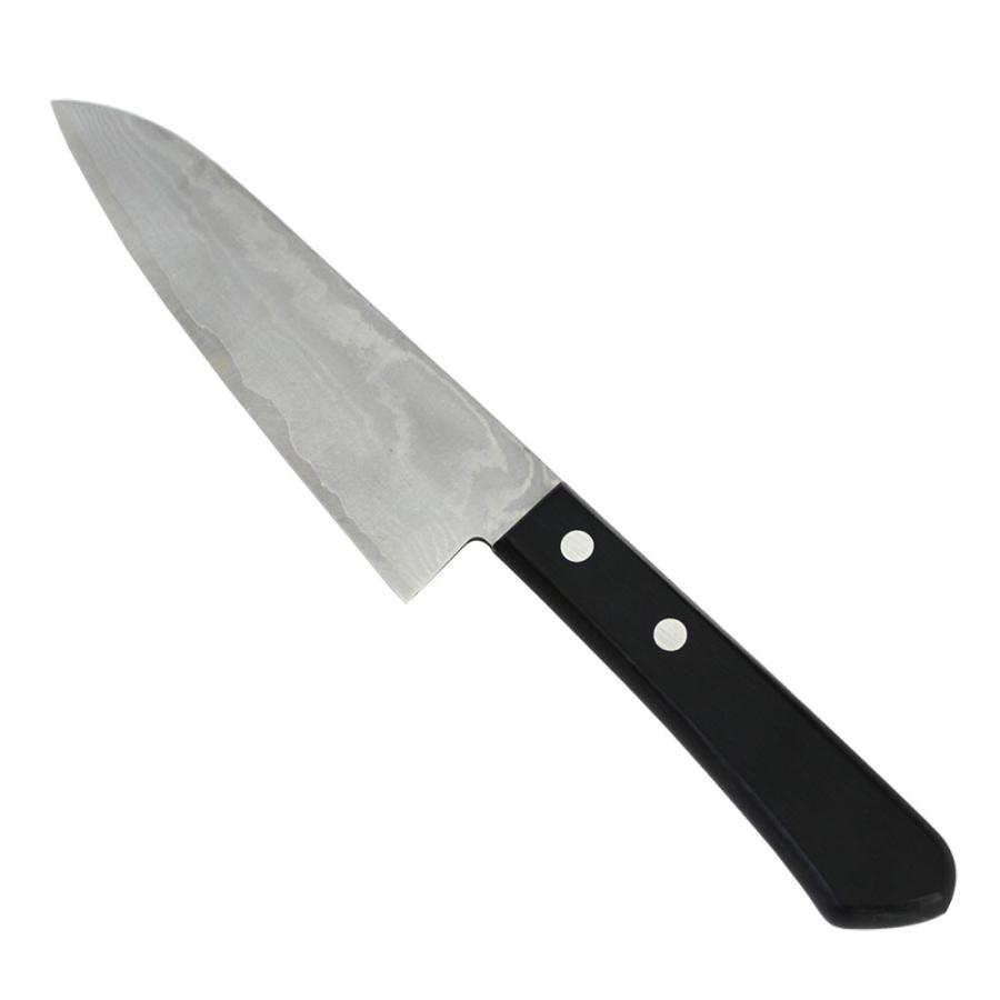 播州三木 田中一之刃物製作所 手打鍛造 中三徳包丁 刃渡145mm V金10号