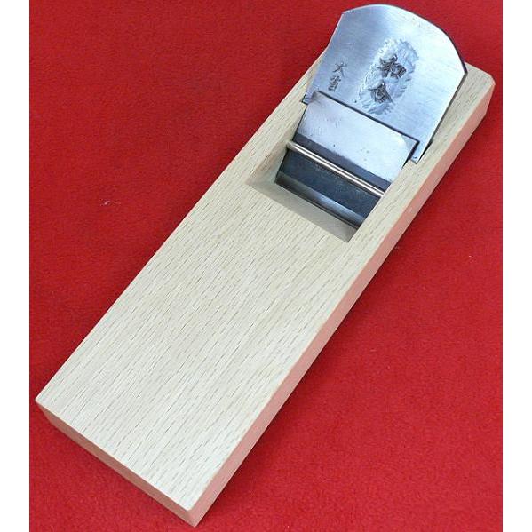 常三郎 播州三木鉋 和合 東郷犬首鋼 白樫 包堀 寸八 70mm 又は
