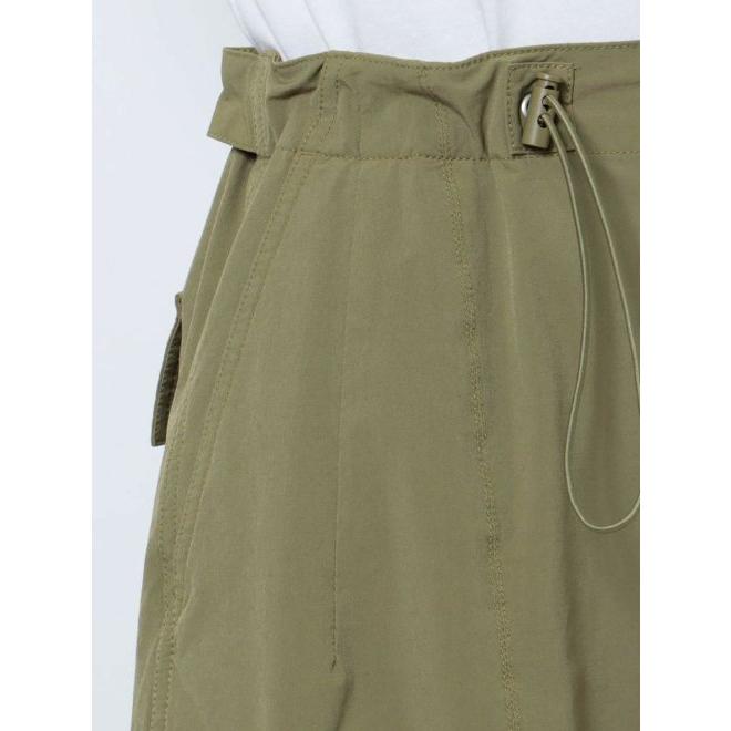 Ungrid ナイロン混ミリタリールーズパンツ　アングリッド Ungrid 期間限定12%OFF&PT5 アングリッド / ナイロン混