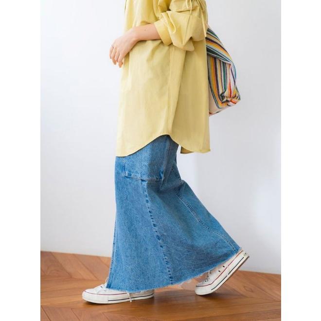 セール60%OFF) Ungrid アングリッド ワークデザインスリットデニム  