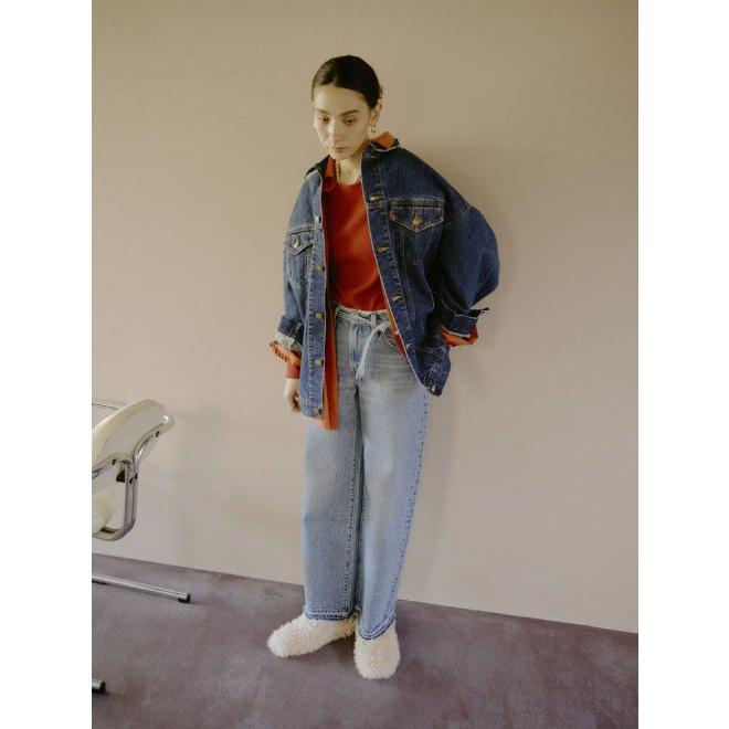 Ungrid / アングリッド Levis別注 XL STRAIGHTダメージデニム 24秋冬 