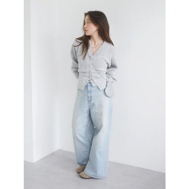 Ungrid ハイウエストルーズデニム　24 Ungrid（アングリッド） (セール60%OFF) ハイウエストルーズデニム 24