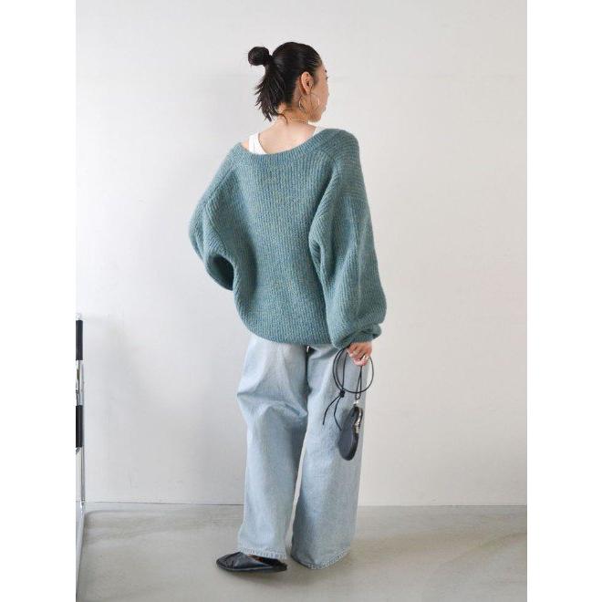 Ungrid ハイウエストルーズデニム　24 Ungrid（アングリッド） (セール60%OFF) ハイウエストルーズデニム 24