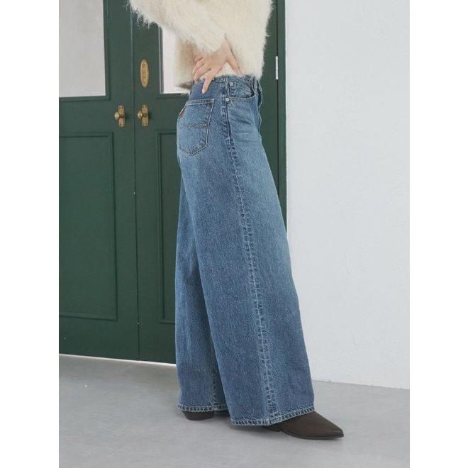 Ungrid（アングリッド） (セール60%OFF) ハイウエストルーズデニム 24