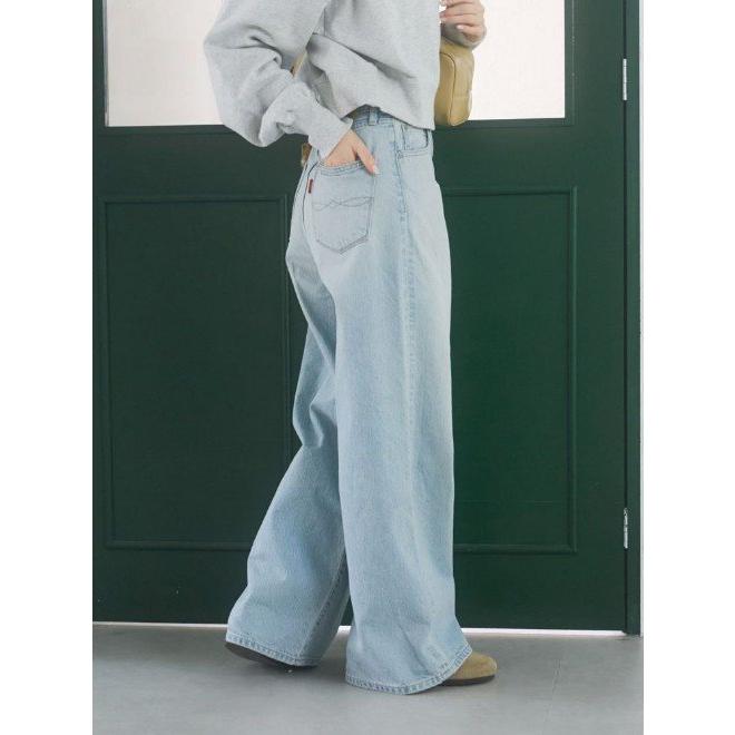 Ungrid（アングリッド） (セール60%OFF) ハイウエストルーズデニム 24