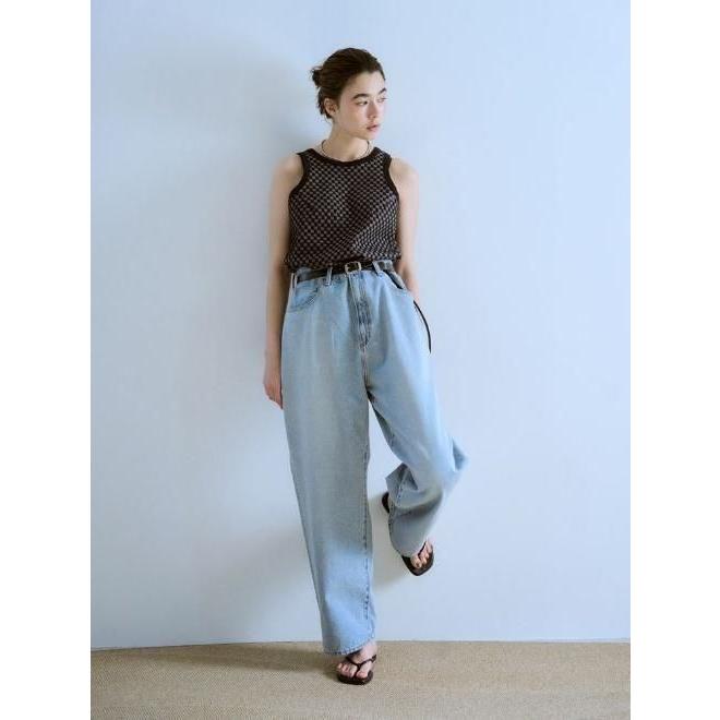 ungrid htage サイドカットデザインルーズデニム ungrid htage サイドカットデザインルーズデニム Htage】サイドカット