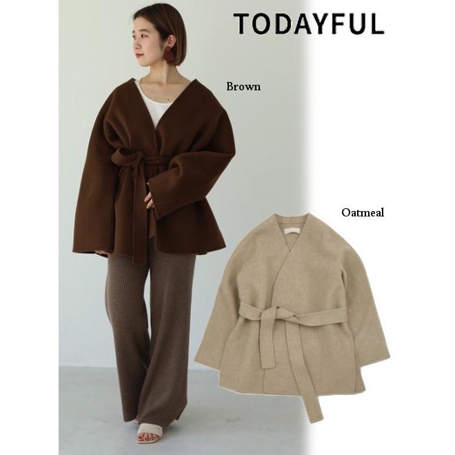 日本初の TODAYFUL トゥデイフル Wool Short Gown 19秋冬予約 11920001, 北本市 55688a93
