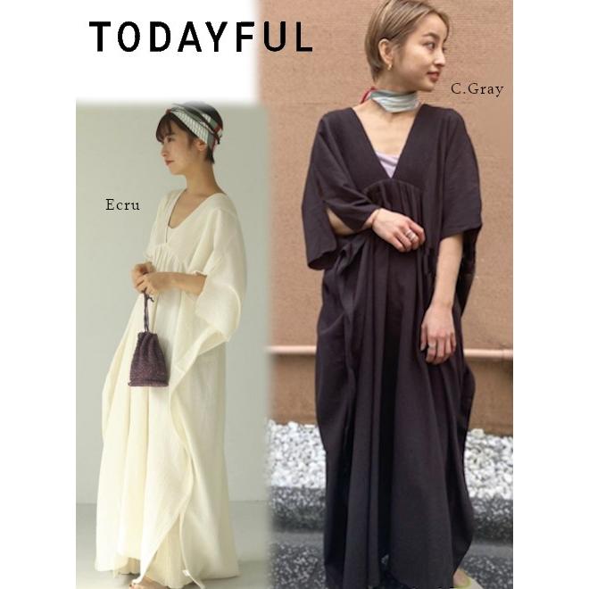 Off Todayful トゥデイフル Pintuck Caftan Dress 春夏 マキシワンピース Hearty Select Yahoo店 通販 Yahoo ショッピング