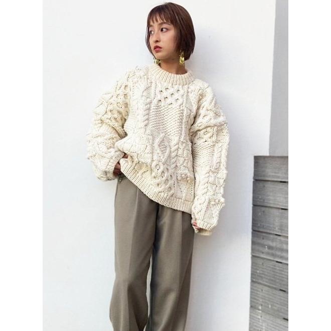 TODAYFUL / トゥデイフル Pattern Hand Knit 23秋冬4【12020513 TODAYFUL / トゥデイフル Pattern Hand Knit 23秋冬4【12020513