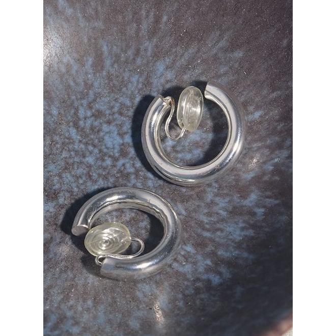 TODAYFUL /トゥデイフル Middle Hoop Earring (Silver925) 25春夏2