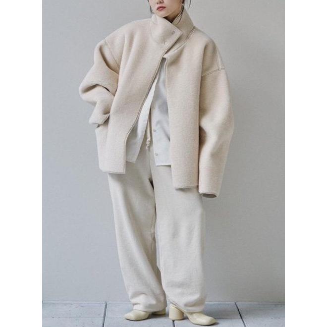 TODAYFUL Standcollar Boa Jacket エクリュ36