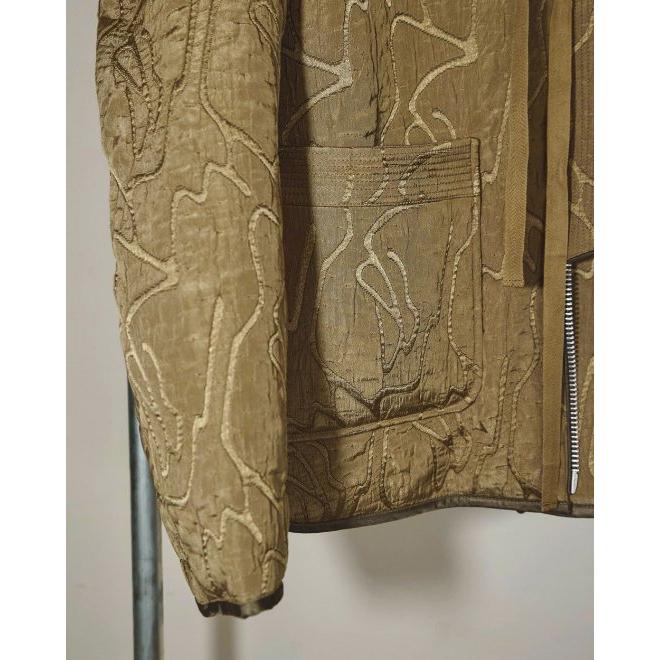 TODAYFUL (トゥデイフル） Jacquard Piping Blouson 23秋冬予約 【12310104】ブルゾン 入荷時期：9月中旬〜 TODAYFUL トゥデイフル Jacquard Piping 5cm 6cm 8cm