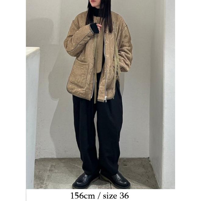 TODAYFUL (トゥデイフル） Jacquard Piping Blouson 23秋冬予約 【12310104】ブルゾン 入荷時期：9月中旬〜 TODAYFUL トゥデイフル Jacquard Piping 5cm 6cm 8cm