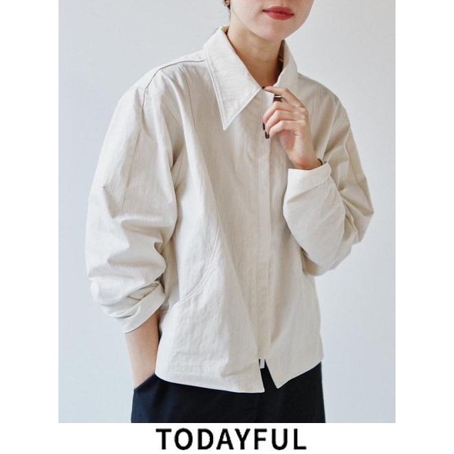 TODAYFUL / トゥデイフル Washer Zip Blouson☆ 24春夏 12310201 TODAYFUL / トゥデイフル Washer Zip Blouson☆ 24春夏 12310201