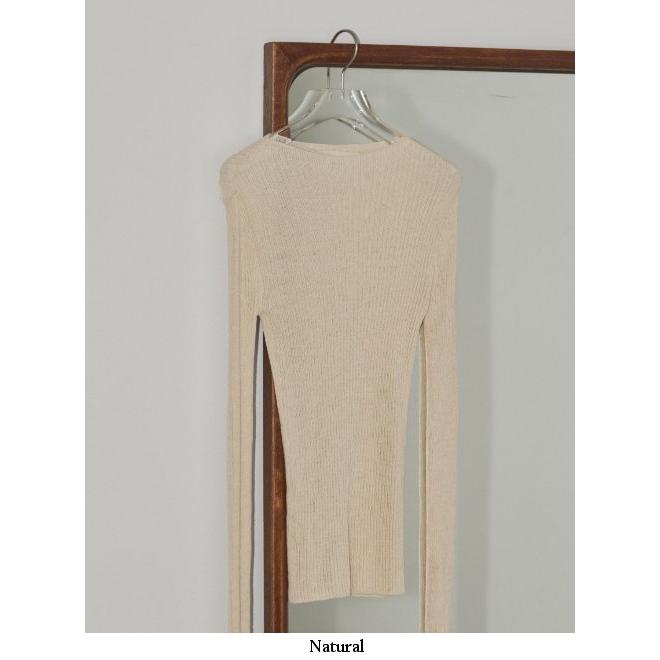 TODAYFUL / トゥデイフル Boatneck Rib Knit 24春夏 12310502