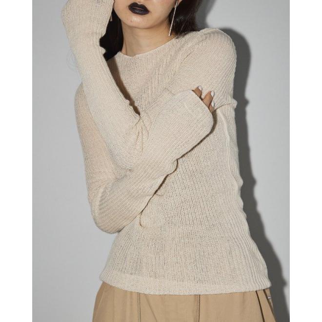 TODAYFUL / トゥデイフル Boatneck Rib Knit 24春夏 12310502